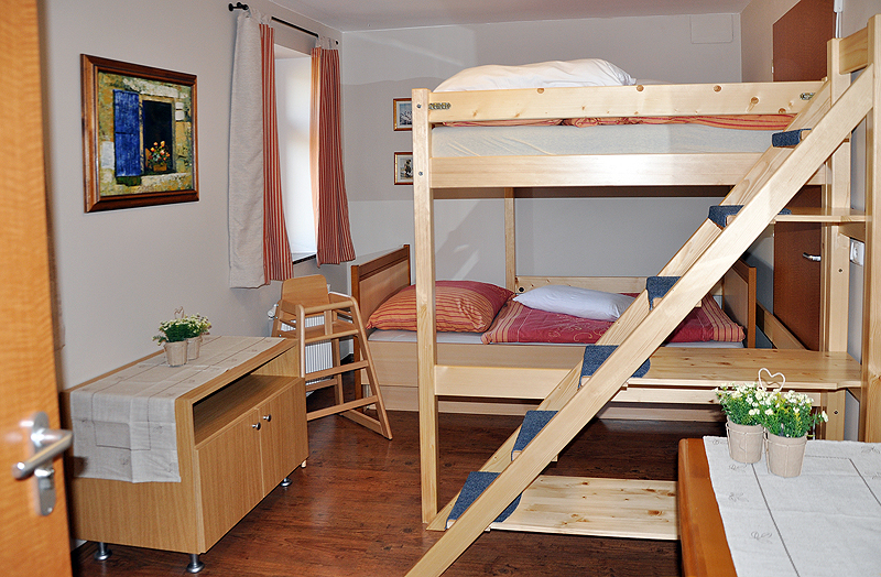 Pension Rosalka - Appartement mit Kinderzimmer - Nr. 3